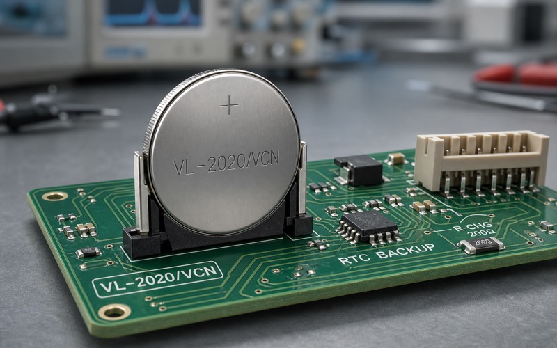 Panasonic VL-2020/VCN Rechargeable Vanadium Lithium Coin Cell